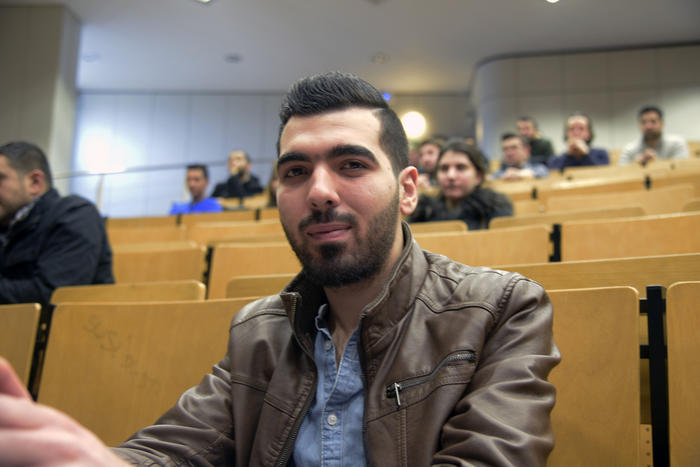 Möchte wieder an die Universität: Fahd Majzuoub hat in Syrien Medienwissenschaften studiert.